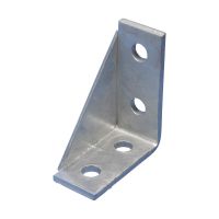 Łącznik kątowy wzmacniany, z 4-ma otworami 2-2, Prawostronne, M10 gwintu, ZW207 | 313400 Erico