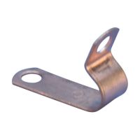 Opaska kablowa z jednym otworem, aluminium, 7mm OD | 711370 Erico