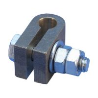 Klamra dzielona do pręta uziemiającego, do połączenia typu pręt-taśma, 14,2mm | 710430 Erico