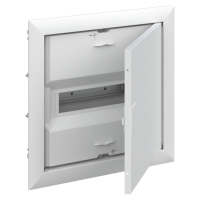 Obudowa 12M z ramką, drzwiami i listwami N+PE quick, UK612N2 | 2CPX031369R9999 ABB