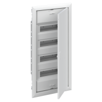 Obudowa 48M z ramką, drzwiami i listwami N+PE quick, UK648N3 | 2CPX031372R9999 ABB