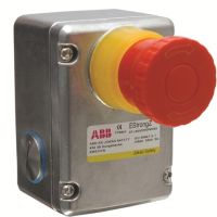 Przycisk wyłączania awaryjnego EstrongZ E-Stop 2NC+2NO w obudowie | 2TLA050220R0020 ABB