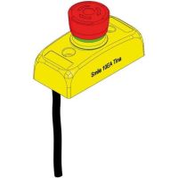 Przycisk bezpeczeństwa Jokab Safety w obudowie, DYNlink z kablem 1m, IP65, Smile 10 EA Tina | 2TLA030050R0400 ABB