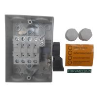 Rozłącznik bezpieczeństwa 3P 16A 7,5kW IP65, napęd boczny, styk pomocniczy 1NO, BWS316TPN | 2CMA142417R1000 ABB