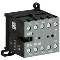 Stycznik miniaturowy AC-3 11,5A 5,5kW 3P, 24V DC, 1NC, BC7-30-01-01, zaciski śrubowe | GJL1313001R0011 ABB