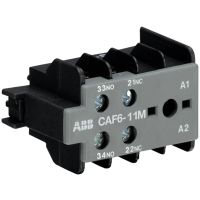 Styki pomocnicze czołowe do B6/B7/BC6/BC7, 1NO+1NC, CAF6-11M, zaciski śrubowe | GJL1201330R0003 ABB