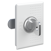 Zamek z kluczykiem standard do użytku z obudowami UK600, UZT3 | 2CPX031412R9999 ABB