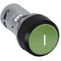 Przycisk monostabilny wklęsły 1NO zielony CP11-10G-10 | 1SFA619110R1012 ABB