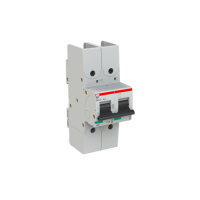 Wyłącznik nadprądowy 2P C 10A 50kA, S802S-C10-R | 2CCS862002R0104 ABB