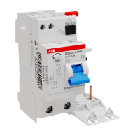 Blok różnicowo-prądowy DDA202 A-40/0,03 AP-R, 40A 2P 30mA A, pro M compact | 2CSB202401R1400 ABB