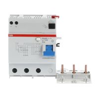 Blok różnicowo-prądowy DDA203 A S-63/0,3, 63A 3P 300mA AS, pro M compact | 2CSB203201R3630 ABB