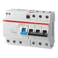 Wyłącznik różnicowo-prądowy z blokiem nadmiarowym DS203 AC-B50/0,03, 3P B50 30mA AC, pro M compact | 2CSR253001R1505 ABB