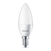 Lampa LED 25W B35 E14 WW FR ND 1PF/12 | 929001157418 Philips