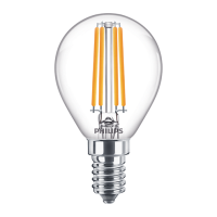 Lampa LED Classic LED Luster ND 6.5-60W P45 E14 840 CL | 929002028602 Philips