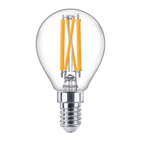 Lampa LED Classic LED Luster DT4.5-40W E14 CRI90P45 CL | 929002393602 Philips