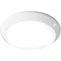 Oprawa LED plafon RENO PROFI 16W 1200lm HF DIM 4000K IP66 ściemnialna z czujnikiem ruchu biała | GXPR081 Grelux
