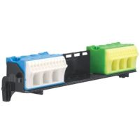 Wspornik, uniwersalny Z, z 2 x 14 zaciskami PE/N w technologii Quick-Connect, poziomy | FZ381 Hager