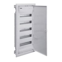Rozdzielnica modułowa podtynkowa 5x12 IP30, II kl, Volta | VU60NE Hager