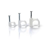 Uchwyt z gwoździem do mocowania przewodów okrągłych typu Flop-O3 (opak 100szt) | FLOP-O3 Trytyt