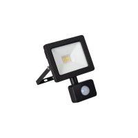 Naświetlacz LED z czujnikiem ruchu GRUN v3 10W 900lm 4000K kolor czarny | 31186 Kanlux