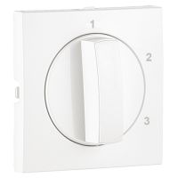 Pokrętło z elementem centralnym do 3 pozycyjnego łącznika obrotowego, białym Logus 90 / Base | 90765TBR Efapel