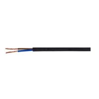 Przewód mieszkaniowy H03VV-F (OMY) 2x1,5 300/300V czarny KRĄŻEK | G-103143 TF Kable