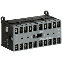 Stycznik miniaturowy nawrotny AC-3 11,5A 5,5kW 3P, 24V AC, 1NC, VB7A-30-01-F-01, złącza konektorowe | GJL1311913R0011 ABB