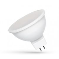 Żarówka LED MR16 12V 6W SMD NW z mleczną szybką SPECTRUM | WOJ+14550 Wojnarowscy
