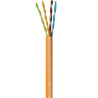 Kabel teleinformatyczny bezhalogenowy BiTLAN U/UTP kat.6 350MHz LSOH B2ca pomarańczowy BĘBEN | TI0119 Bitner