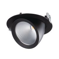 Oprawa downlight LED HIMA 23W 2510lm 4000K NW-B regulowany czarny | 22842 Kanlux