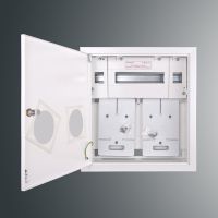 Rozdzielnica p/t licznikowa RW 17NN O 2T1F + 15S 432x403x170;z okienkiem;z.p.9081;IP30;RAL9003 | RW 17NN O 2T1F + 15S Kubiak