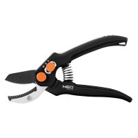 Sekator kowadełkowy 185mm, zakres do 15mm, regulowany rozstaw | 15-201 NEO TOOLS