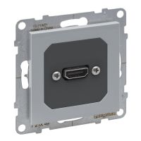 Gniazdo HDMI 1.4, aluminium, Suno | 721349 Legrand