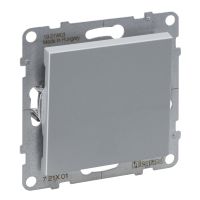 Łącznik 1-biegunowy 10 AX 250 V zaciski automatyczne, aluminium, Suno | 721301 Legrand