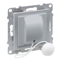 Przycisk przełączny cięgnowy NO/NC 6 A 250 V zaciski automatyczne, aluminium, Suno | 721300 Legrand