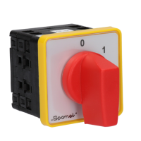 Łącznik krzywkowy 16A, przełącznik zmiany kierunku obrotów 1-0-2 b/o | SK16-3.639\P04 Spamel