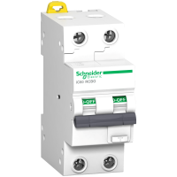 Residual current breaker with overcurrent protection (RCBO), Acti9 iC60, 2P, 20A, C curve, 10000A/15 | A9D27220 Schneider Electric