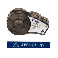 Etykieta M21-500-595-BL winyl, białe na niebieskim Y3314582 | 142798 Brady