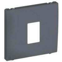 Element centralny do gniazda komputerowego pojedynczego, grafit, Apolo 5000 | 50751TGR Efapel