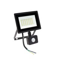 Naświetlacz LED z czujnikiem ruchu NOCTIS LUX 3 30W 2900lm 6500K CW barwa zimna IP44 czarny | SLI029050CW_CZUJNIK_PW Wojnarowscy
