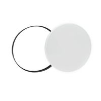 Plafon LED Nymphea Black&White Rings 32W 2250lm NW 4000K IP54 biały/czarny | SLI031036NW_PW Wojnarowscy