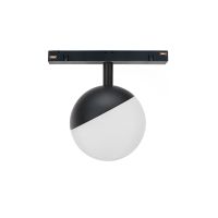 Oprawa LED GLOBE  kula na szynoprzewód 100x148mm 5W 165st czarna 5 lat gw. CASAMBI system SHIFT | WLD+40000_CASAMBI Wojnarowscy