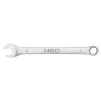 Klucz płasko-oczkowy 6 x 100 mm, CrV, DIN3113 | 09-650 NEO TOOLS