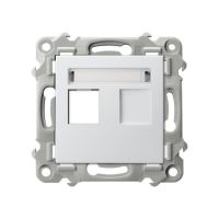 Obudowa gniazda pojedynczego biały SZAFIR | GPK-1Z/p/00 Ospel