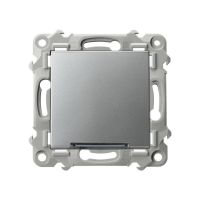 Łącznik kontrolny z podświetleniem srebro SZAFIR | ŁP-12ZS/m/18 Ospel