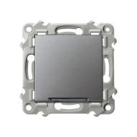 Łącznik kontrolny z podświetleniem szary mat SZAFIR | ŁP-12ZS/m/70 Ospel