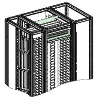 Separacja pozioma szyn zbiorczych form2b wygrodz. W800xD400 | NSYHPF2B3M84 Schneider Electric