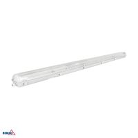 Oprawa hermetyczna EMPTY 2x58W pusta pod tuby LED 2x150cm IP65 | C11-OHT-150-2KP Bemko