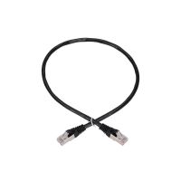 Patchcord LAN RJ45 Kat.5e FTP 0.5m AWG26 CU czarny Extralink | EX.7584 Batna