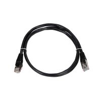 Patchcord LAN RJ45 Kat.5e FTP 1m AWG26 CU czarny Extralink | EX.7607 Batna